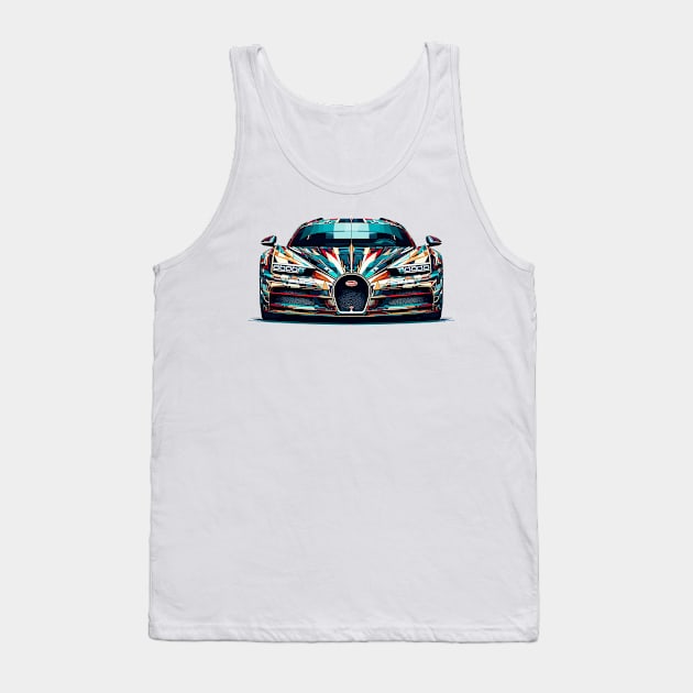 Bugatti Veyron Tank Top by Vehicles-Art